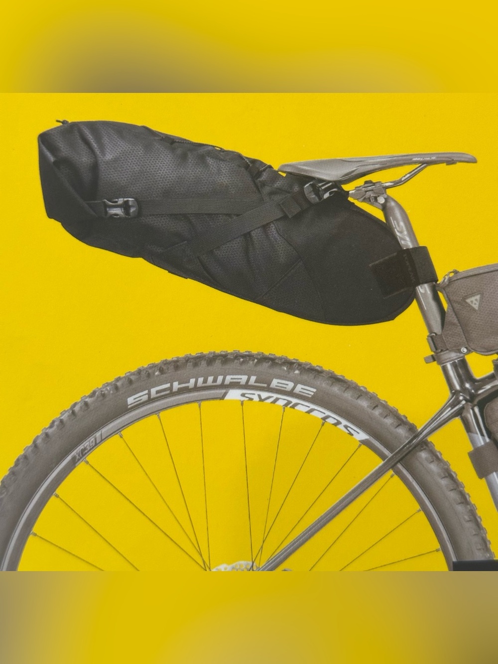 NWT Topeak Backloader Bikepacking 15L Pack, With Bungee Top, & Dry Bag Insert